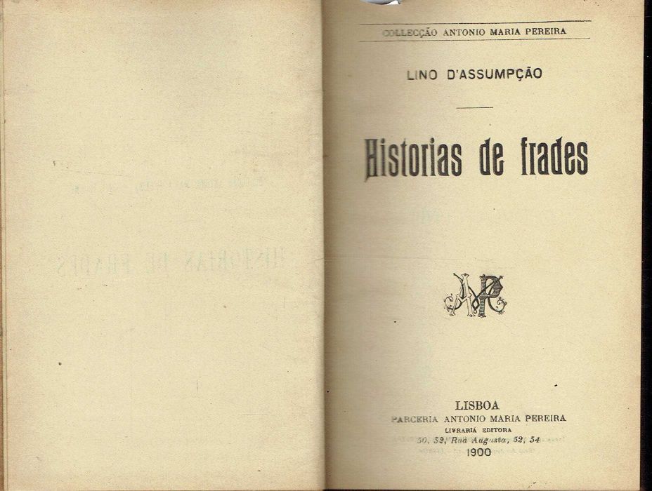 16604

Livros de. Lino de Assumção.