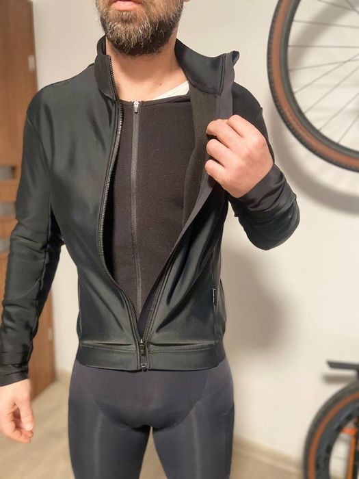 zimowa kurtka dwuwarstwowa na rower rozm L