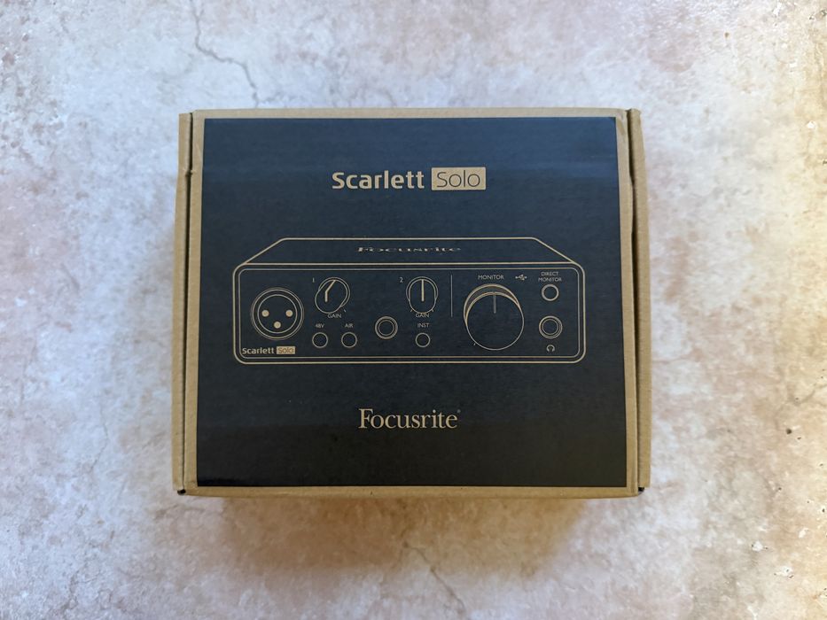 Звукова карта Focusrite Scarlett Solo 3rd GEN / MOSC0024