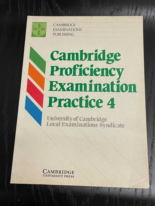 Livro Cambridge Proficiency Examination Practice 4