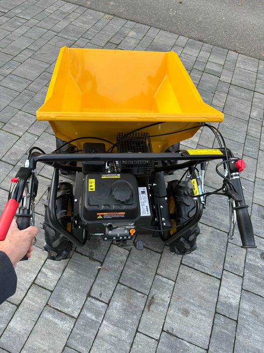 Wozidło spalinowe transporter Cedrus TR300 taczka 4x4 wywrotka wynajem