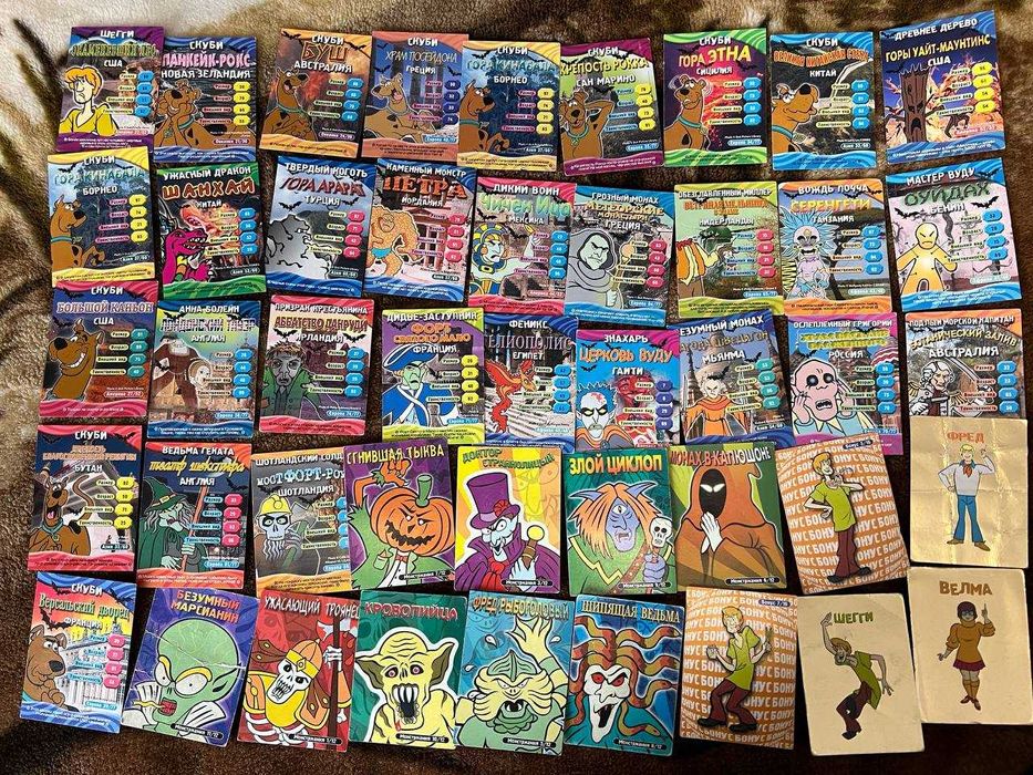 ПРОДАЮ: Ігрові Картки - Скуби-Ду (Карточки, фургон 2006 та 2012 роки)