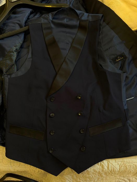 Fato Terno Azul Escuro Suits