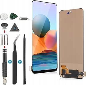 rongzy zestaw do wymiany wyświetlacza do redmi note 10 4g/10s phone