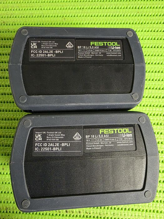 Akumulatory Festool 18V 5Ah