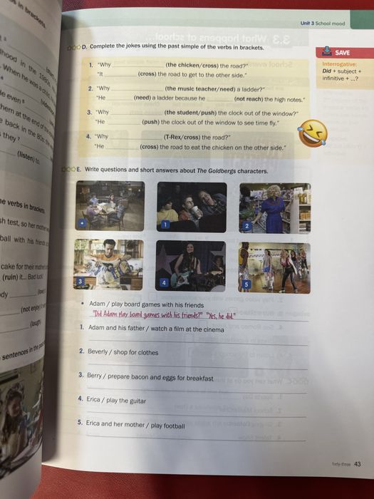 Workbook Fly high 7.° ano