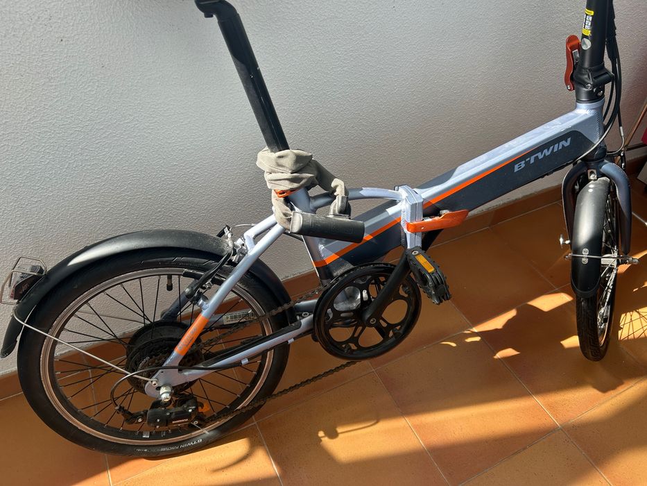 Bicicleta eletrica dobravel como nova B’Twin Tilt 500