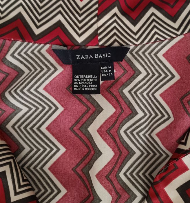 Vestido midi estampado retro Zara