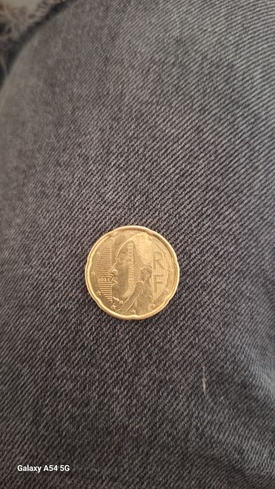 Francesa 20 cêntimos 2024 Josephine Baker