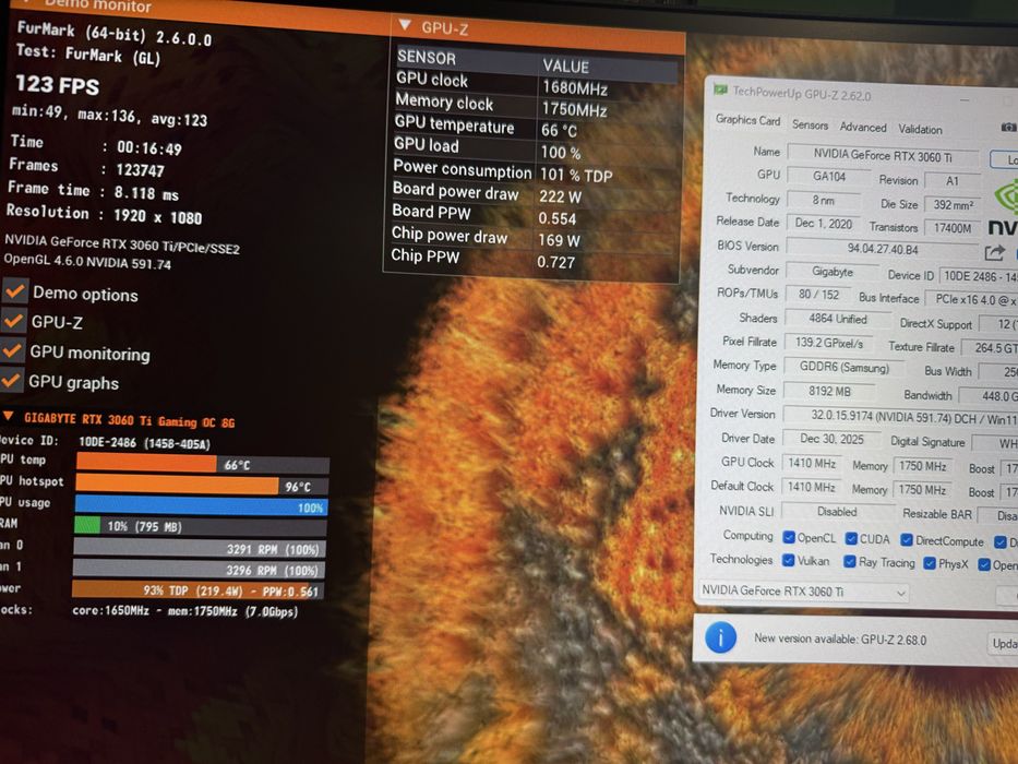 Gigabyte rtx 3060 ti gaming oc 8g