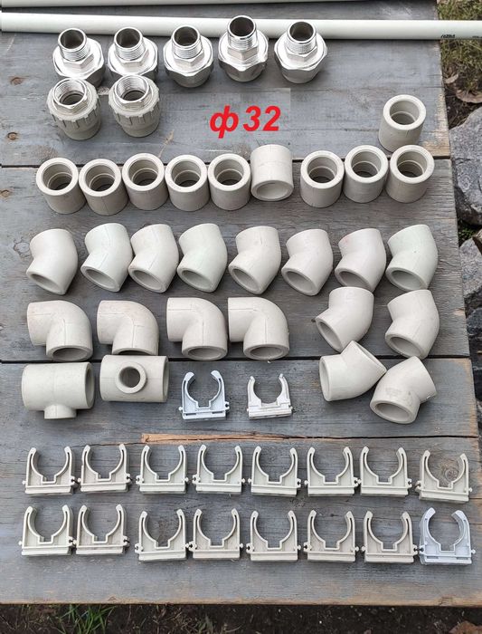 Розпродаж Кранів кульових DN15 -DN50. Фітингів ППР.