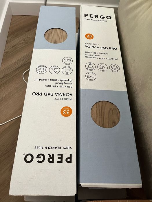 Panele PERGO winylowe. Dąb Norweski Beżowy