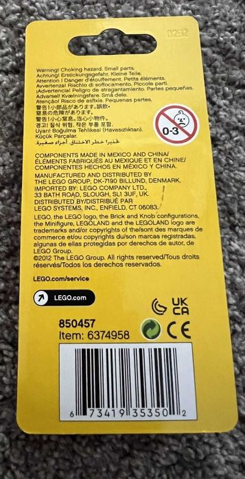 Iman I Love Legoland: Menino Ref 850457 Novo Exclusivo Lego