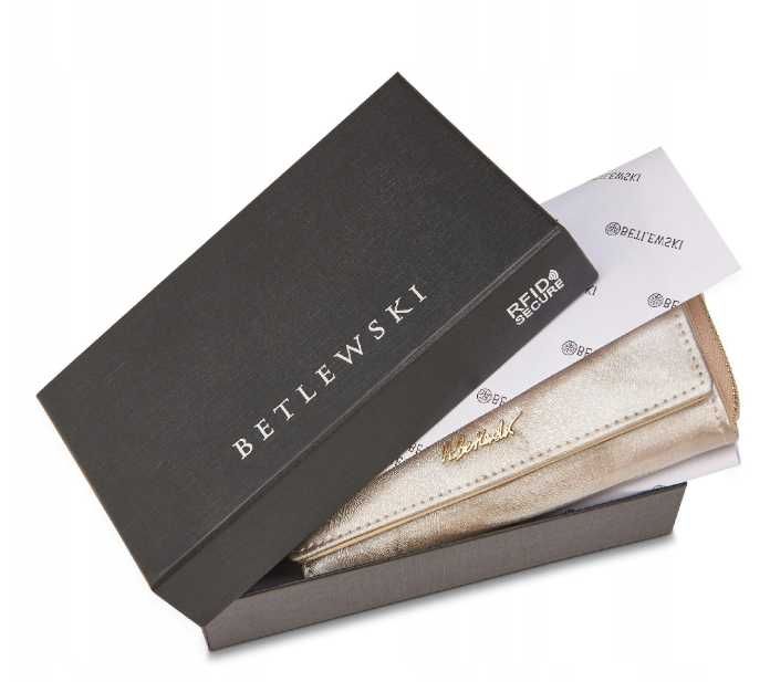 Betlewski portfel skóra naturalna wielokolorowy BPD-FTS-513 ttst48