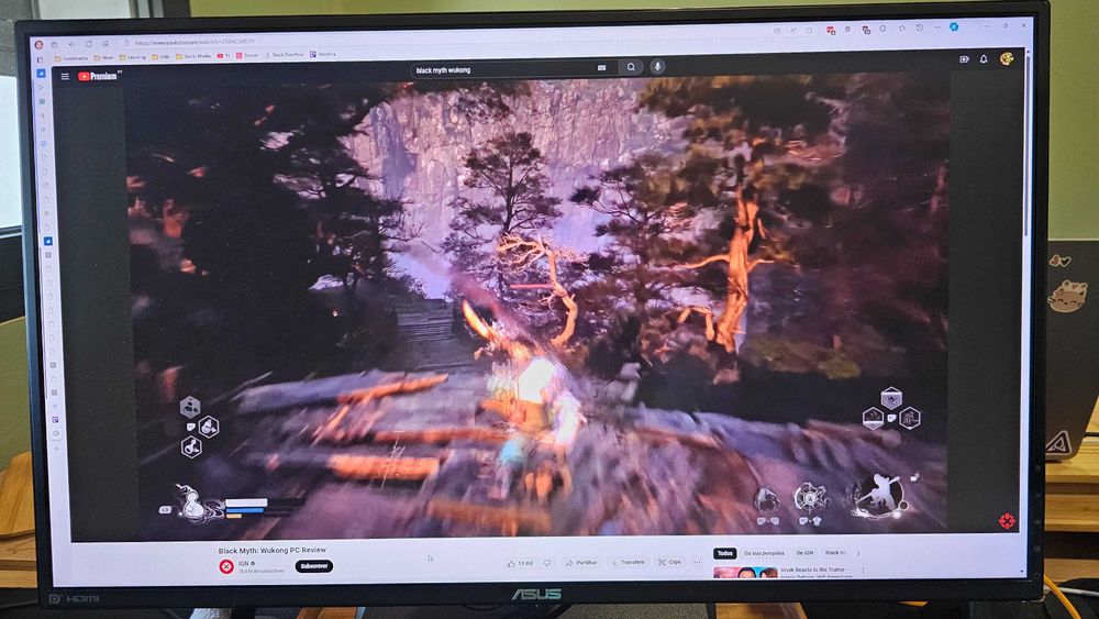 Monitor Asus TUF GAMING 27 polegadas 2560x1440 como novo