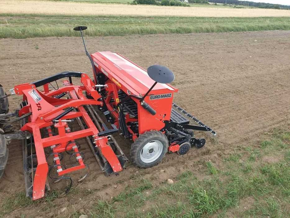 Agregat uprawowo-siewny Euromasz Agromasz, Rolex,Janpol Bareła 2.5,3.0