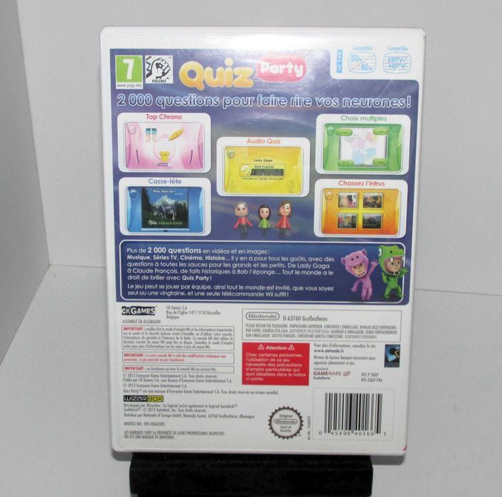 Jogo Quiz Party Wii