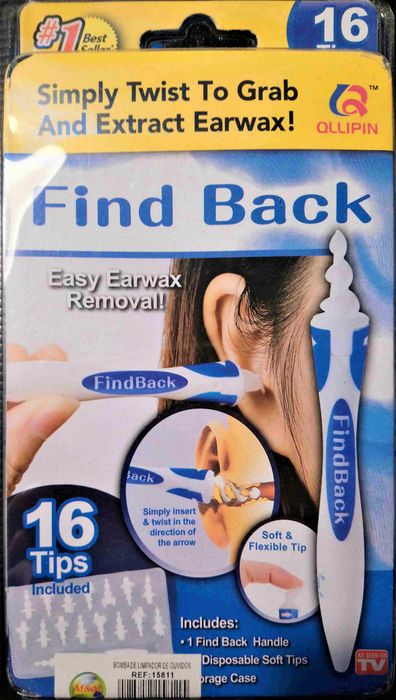 Limpador de ouvidos 16 recargas TV