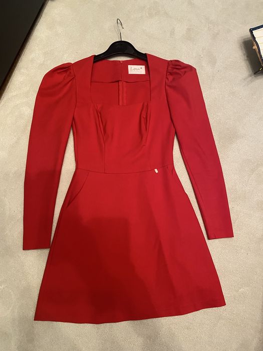 Czerwona sukienka Lou Betty xs