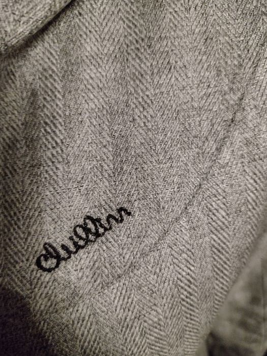 Kurtka szara w jodełkę Cropp XS