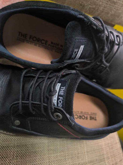 Sapatos pele The Force N40 C/novos