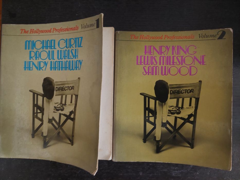 2 livros Cinema Antigo - Colecção The Hollywood Professionals