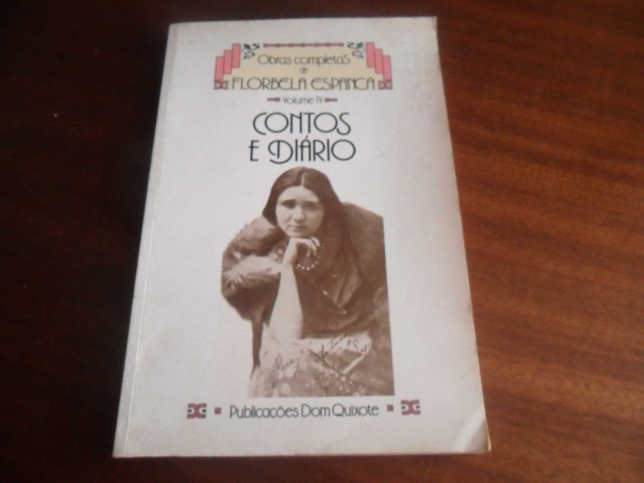 "Contos e Diário" de Florbela Espanca - 1ª Edição de 1985