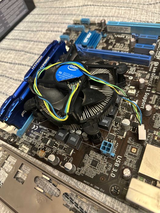 Сборка Intel Core I5 3470 / 16GB DDR3 / Asus P8B75-M LX s1155