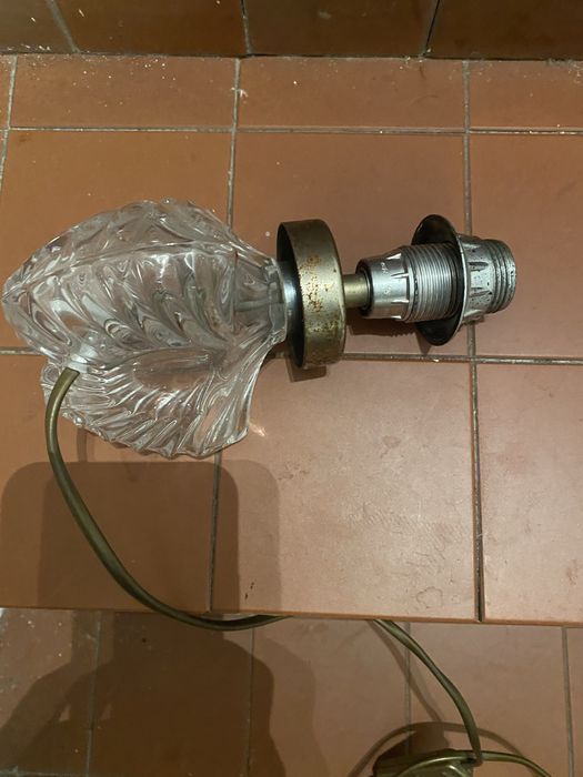 2 male lampki nocne z abazurami