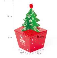 Caixinhas para doces design de Àrvore de Natal