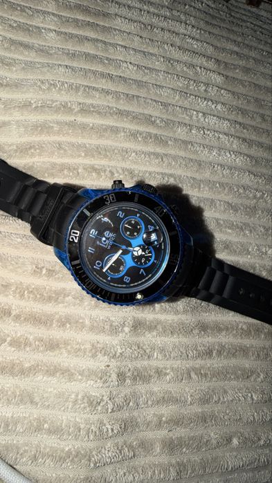 Relógio Ice Watch Chrono Elektrik 53mm Azul – Estilo Desportivo