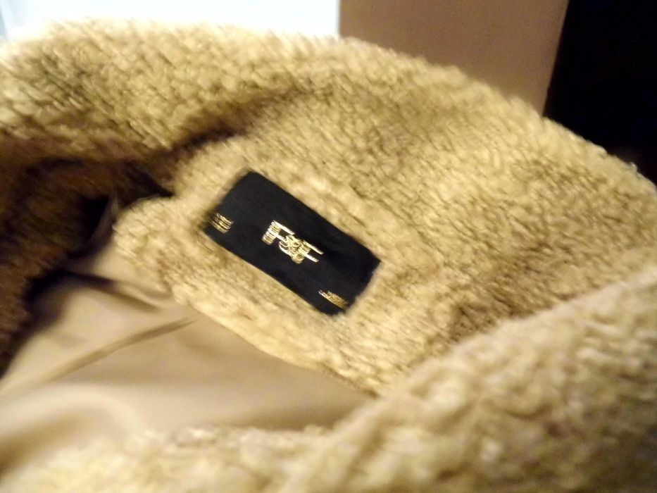 Płaszcz typu  TEDDY, krój oversize