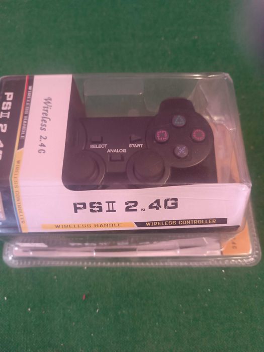 Playstation 2 - Pad bezprzewiodowy 2,4G (nowy, folia), pasuje także do PSX1