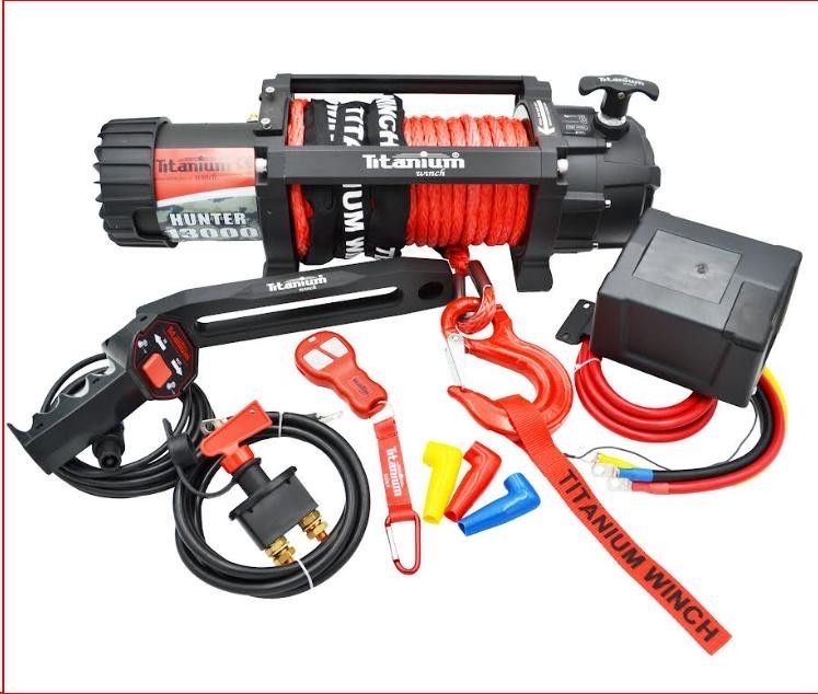 Лебідка ENERGY WINCH 12000 lbs syntetic