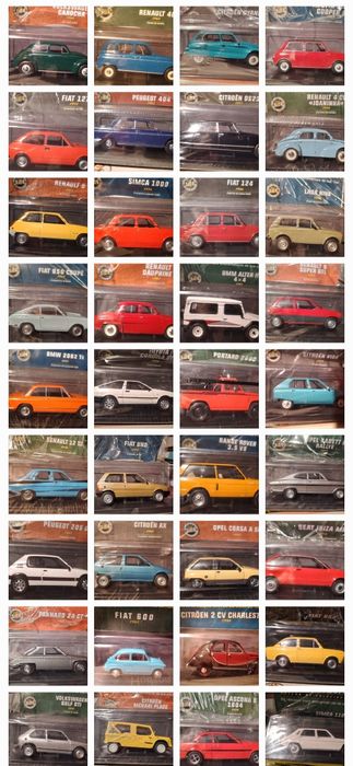 Coleção carros clássicos