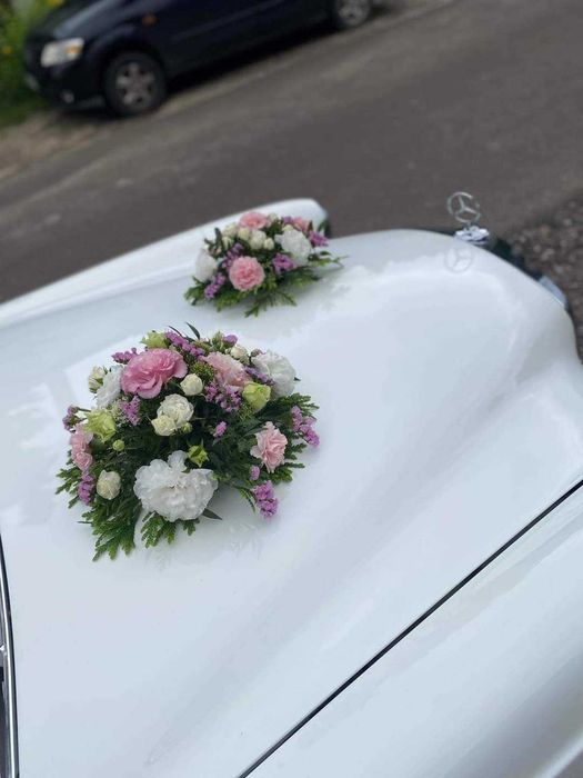 Piękne stare auto do ślubu Mercedes S-klasa WOLNE TERMINY