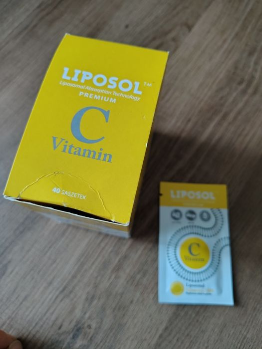 Witamina c liposomalna w saszetkach 21 szt dobra data duża dawka