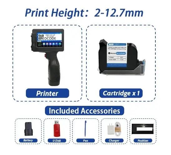 Маркиратор, ручной принтер, датер