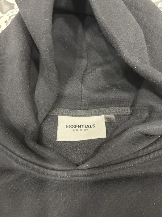 Hoodie Essentials Czarna