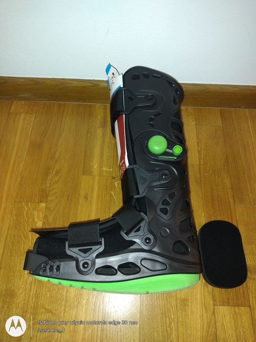 Orteza na stopę i goleń rozmiar M jak nowa za kawę