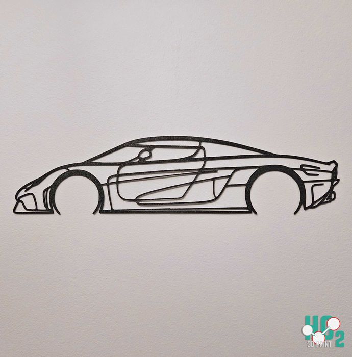 Silhuetas automóveis personalizáveis (3D)