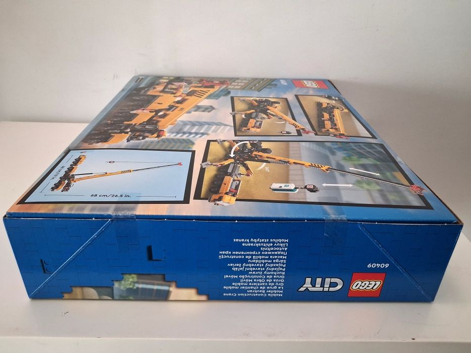 ENVIO GRATIS-LEGO 60409 Yellow Mobile Construction Crane (City)