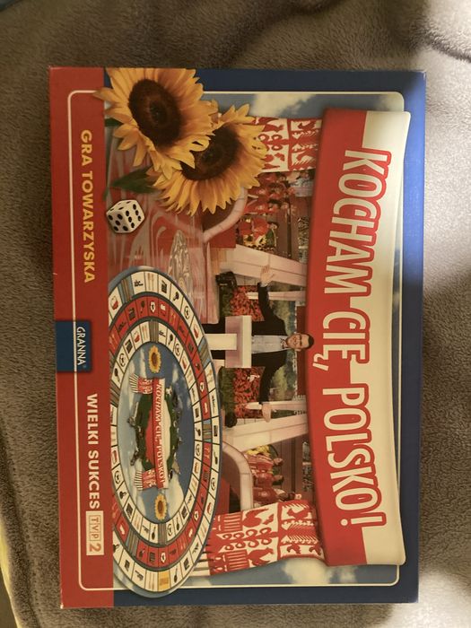 Kocham Cię Polsko gra planszowa