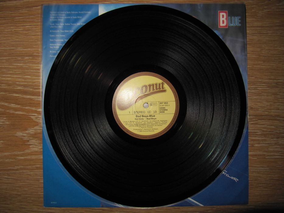 Пластинка - BAD BOYS BLUE -Hot Girls, Bad Boys- 1985 *Оригинал (NM)