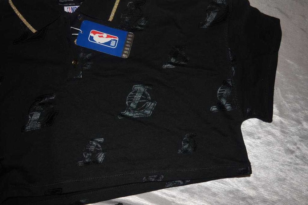 Komplet Bershka NBA S czarno-złoty