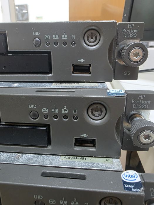 Servidores hp proliant dl320 g5