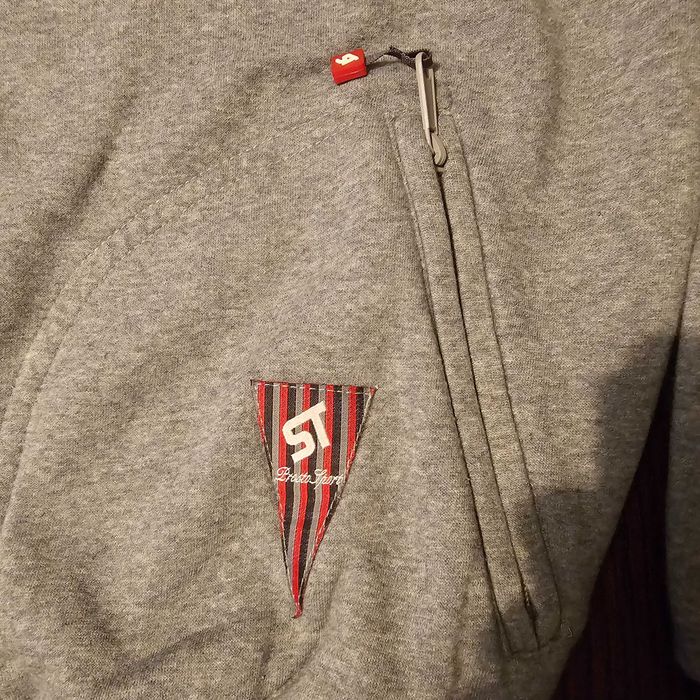 PROSTO. Sport ST Szara bluza z kapturem rozmiar "L"