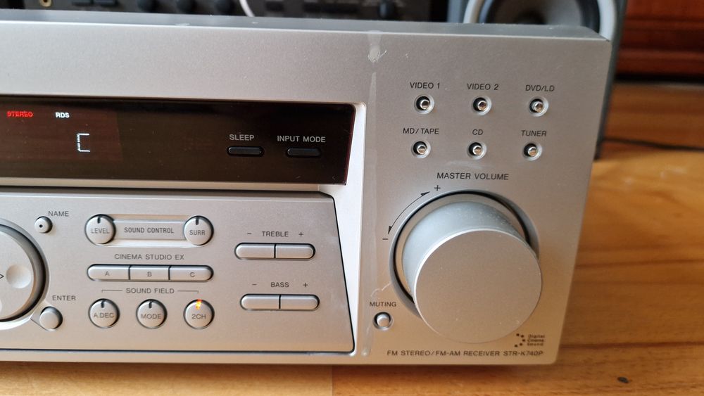 Amplificador Sony STR-K740P – Receiver Áudio/Vídeo 5.1 Potente e Fiável