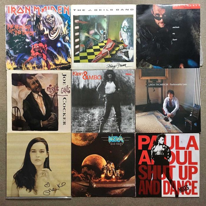 Discos vinil LP álbuns - anos 80 90