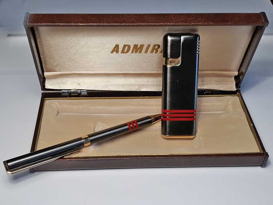 Esferografica e Isqueiro ADMIRAL